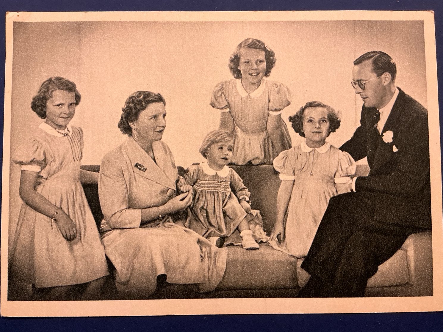 Ansichtkaart: 10de ANJERDAG 1940-1950 Prins Bernhard Fonds, Verzamelen, Ophalen of Verzenden, 1940 tot 1960, Ongelopen