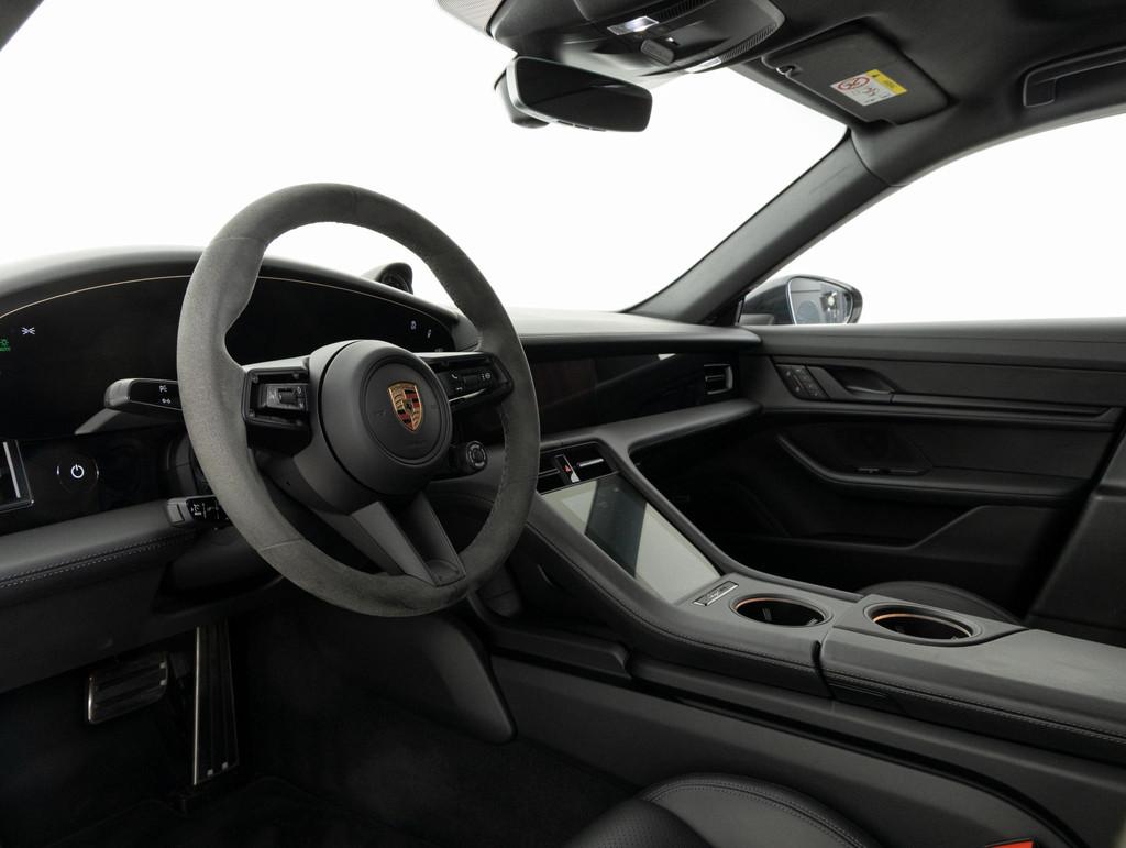 Porsche Taycan 4S Cross Turismo, Auto's, Porsche, Gebruikt, Zwart, Leder, Vierwielaandrijving