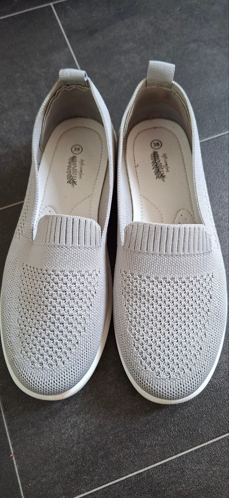 Instappers/Bootschoenen, Ophalen of Verzenden, Zo goed als nieuw, Grijs, Instappers