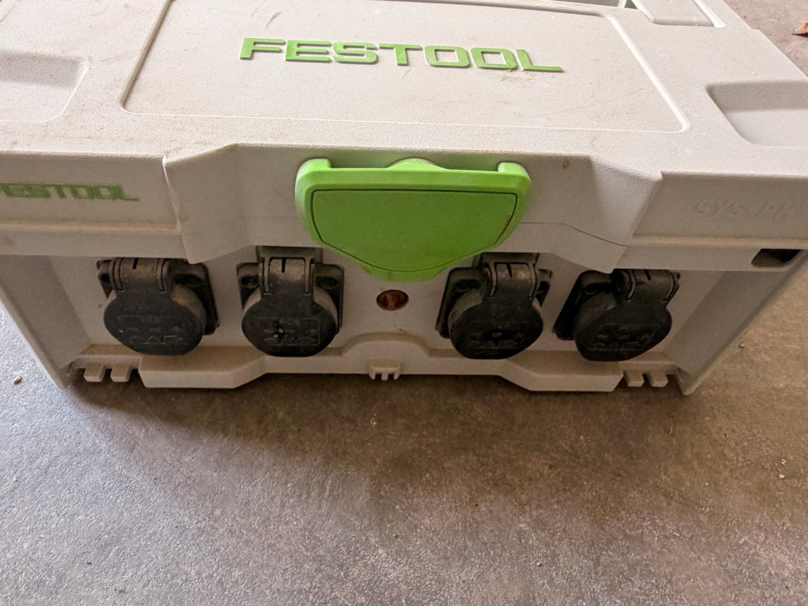 Festool SYS-PH Systainer met 4 stopcontacten en kabel, Ophalen of Verzenden, Gebruikt, Overige merken, Stekkerdoos