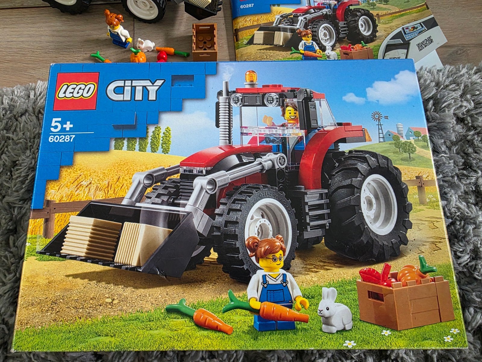 LEGO City Tractor (60287) - Zo goed als nieuw, Ophalen of Verzenden, Zo goed als nieuw, Overige merken