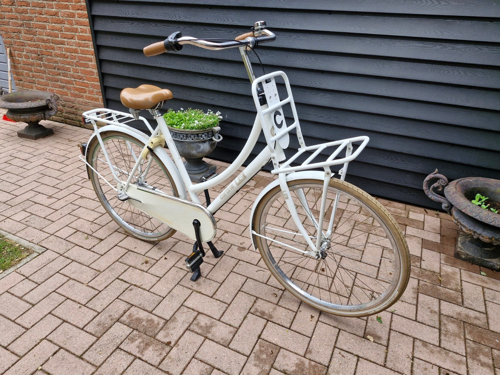 Cortina L4 Damesfiets, Gebruikt, Versnellingen, 50 tot 53 cm, Trommelrem