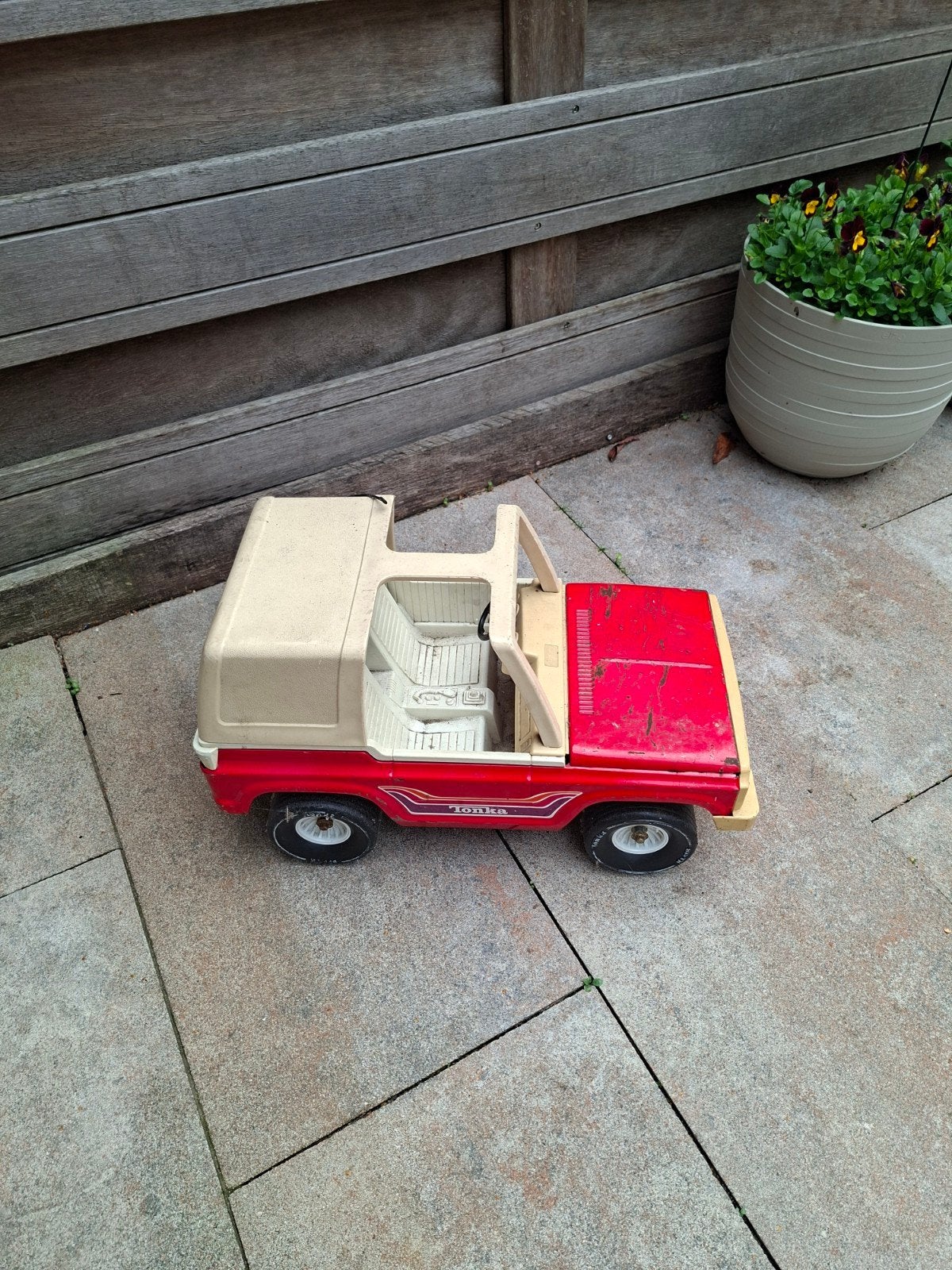 tonka jeep, Ophalen of Verzenden, Gebruikt