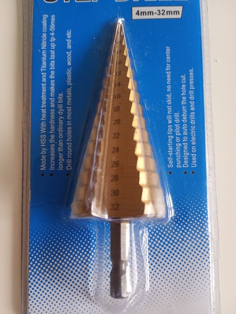 Stappenboor 4-32mm –HSS stappenboor, Ophalen of Verzenden, Nieuw, Overige typen