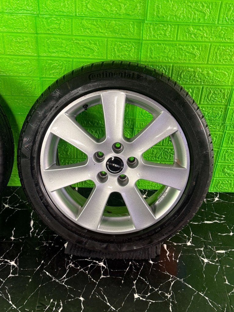 Ford Volvo C30 S40 V50 velgen 17" 5x108 winterset V70 850, Auto-onderdelen, Banden en Velgen, Niet ingevuld, Gebruikt, Banden en Velgen