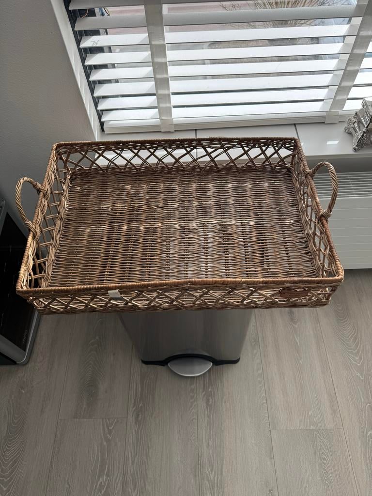 Riviera Maison dienblad 60x40 cm - Goede staat, Ophalen, Gebruikt, Rechthoekig, Overige materialen