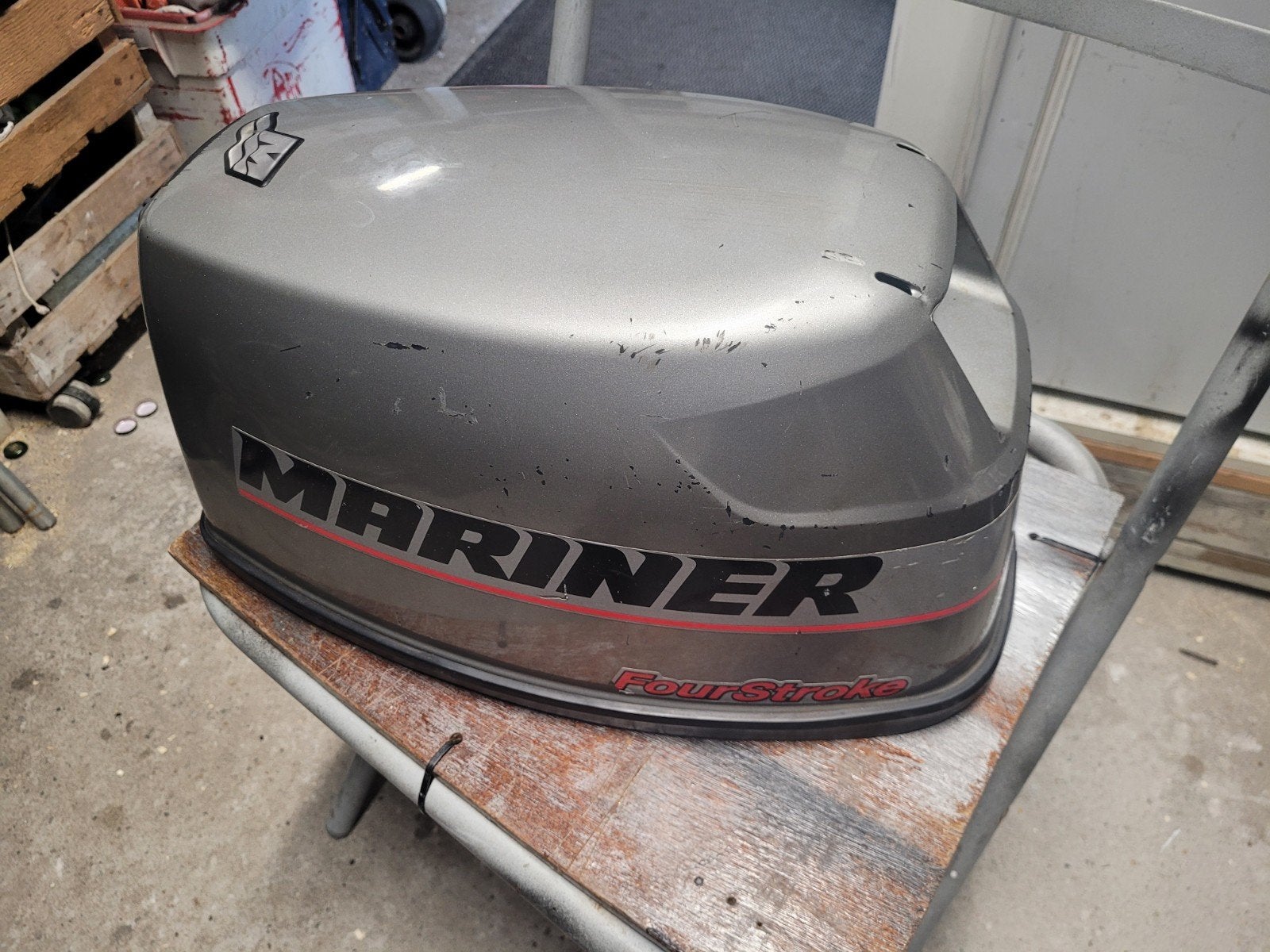 Motorkap mariner 6pk
Past ook op de 4 en 5 pk
Met lichte geb, Ophalen of Verzenden, Gebruikt, Motor en Techniek