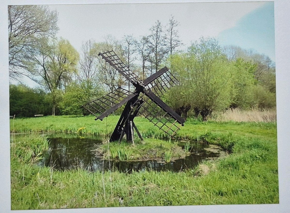 Driemond Gaasperpark ( N.H. ) foto Tjasker Floriade 1978, Natuur, Verzenden, 1980 tot heden, Foto