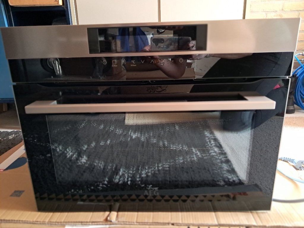 Inbouw AEG oven, Witgoed en Apparatuur, Ovens, Ophalen, 45 tot 50 cm, AEG, Inbouw