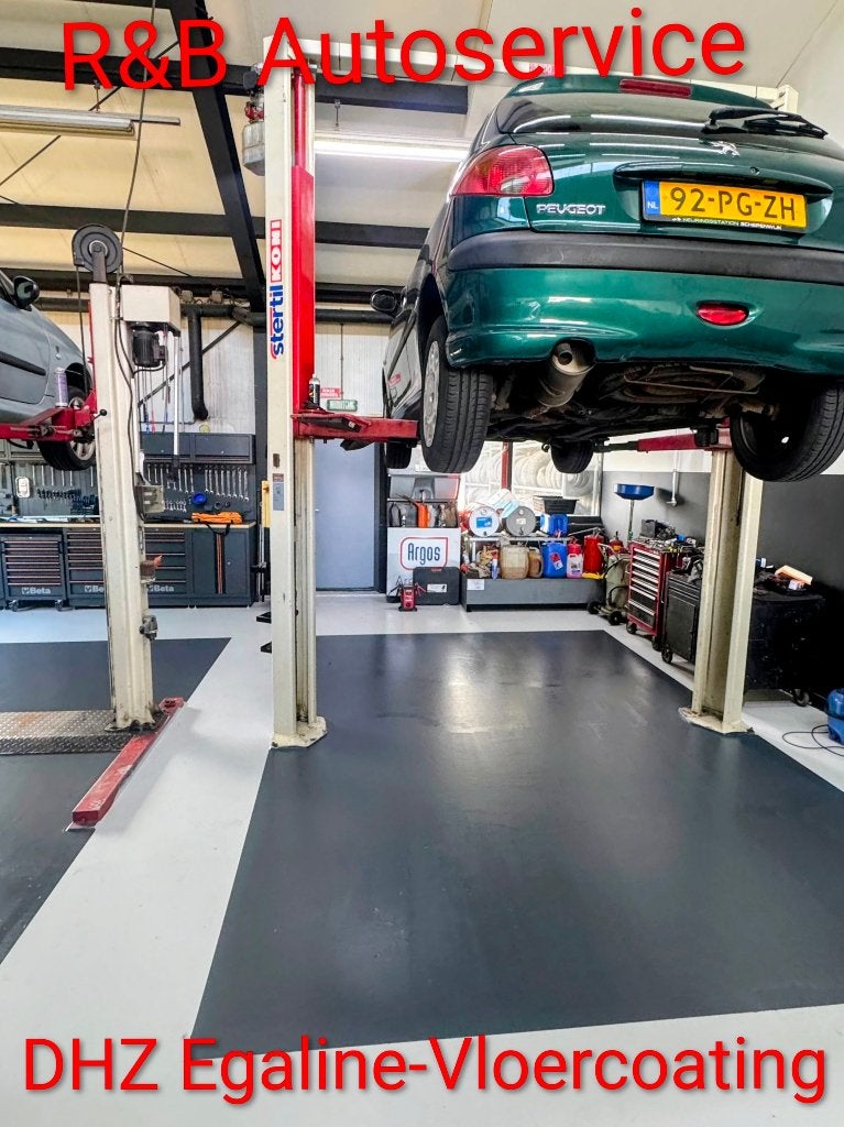 80m2 2K Epoxy Garage vloer coating Wij Stoppen nu uitverkoop, 7671DA, DHZ vloercoating-betoncoating, Nieuw, Ophalen of Verzenden