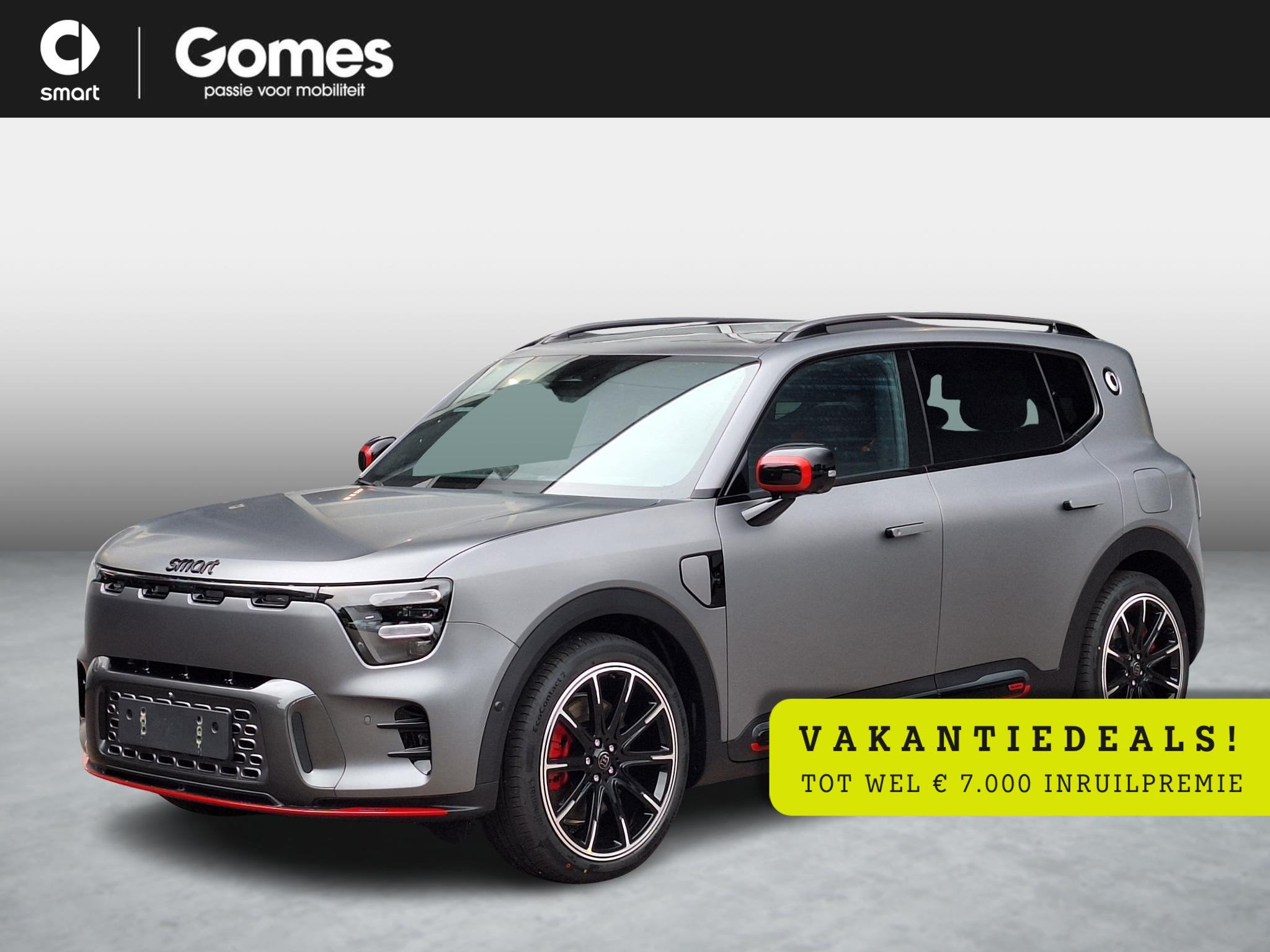 smart #5 Brabus 100 kWh VAKANTIE DEALS! | Van € 64.440,- v, Auto's, Smart, Bedrijf, Te koop, Overige modellen, 360° camera, 4x4