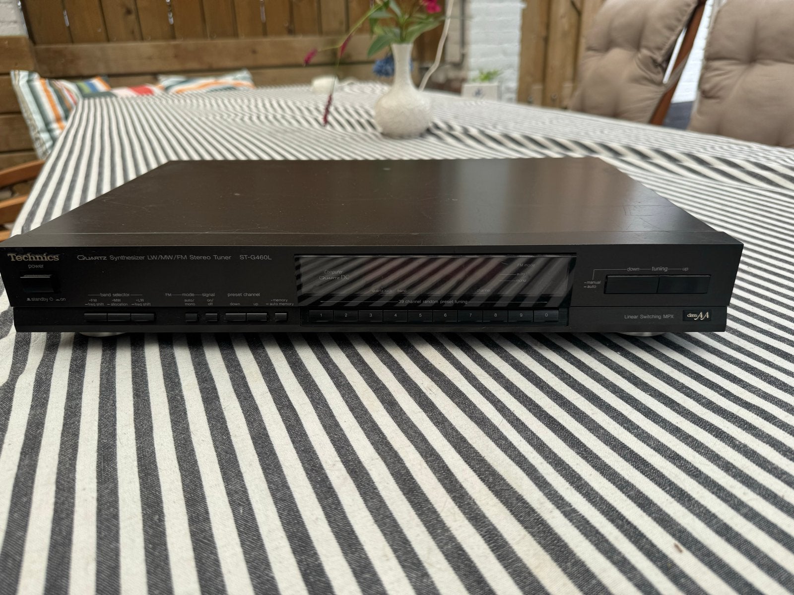 Technics Quartz Synthesizer Tuner ST-G450L, Ophalen, Gebruikt, Analoog