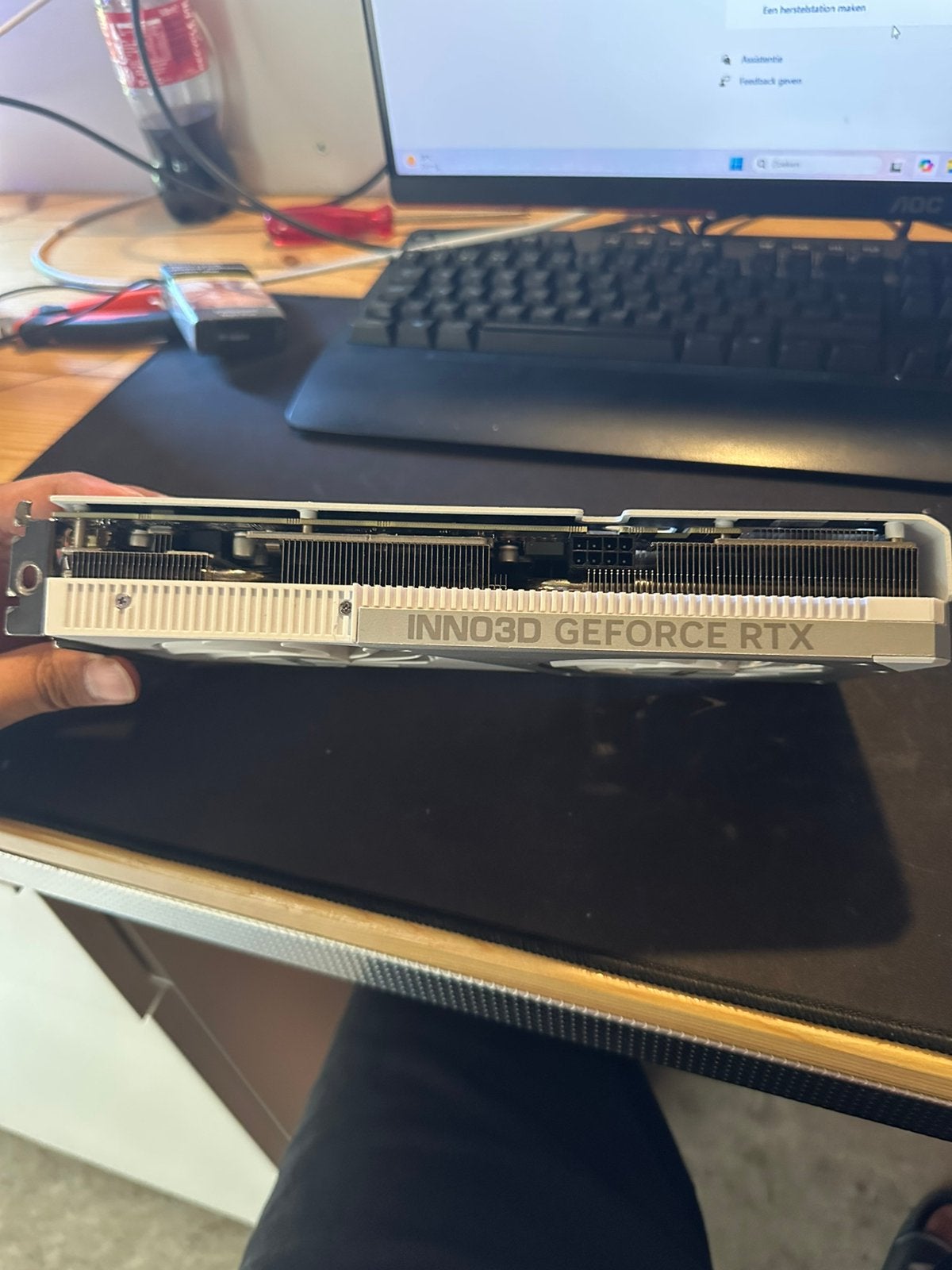 Inno3D RTX 4070 OC 12GB White | Tested | Gaming GPU, Computers en Software, Videokaarten, GDDR6, PCI-Express 4, Ophalen of Verzenden