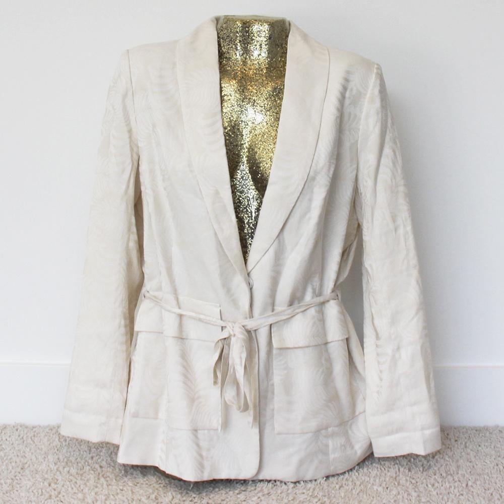 Prachtig Nieuw H&M Jasje (Maat 40) - 62 € 35,-, Kleding | Dames, Maat 38/40 (M), H&M, Beige, Ophalen of Verzenden