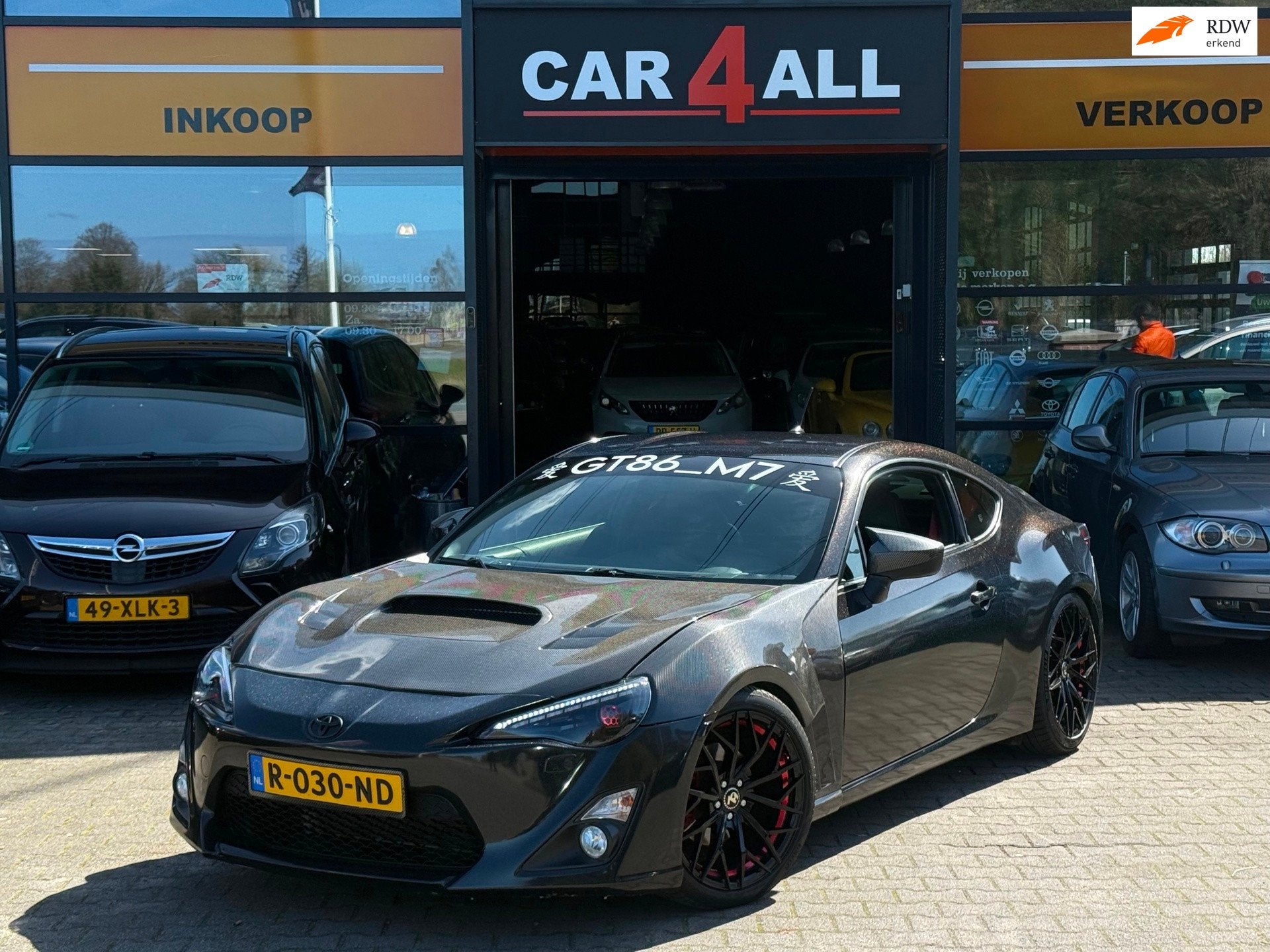 Toyota GT86 2.0 D-4S FULL CARBON/250PK/UNIEK/STERRENHEMEL/CU, Auto's, 13 km/l, Gebruikt, Zwart, 4 cilinders