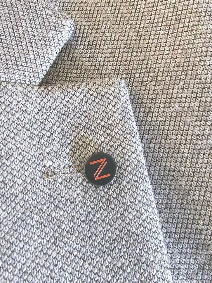 Zuitable Colbert Dinick Crème licht bruin Maat 54, Kleding | Heren, Kostuums en Colberts, Zo goed als nieuw, Maat 52/54 (L), Beige