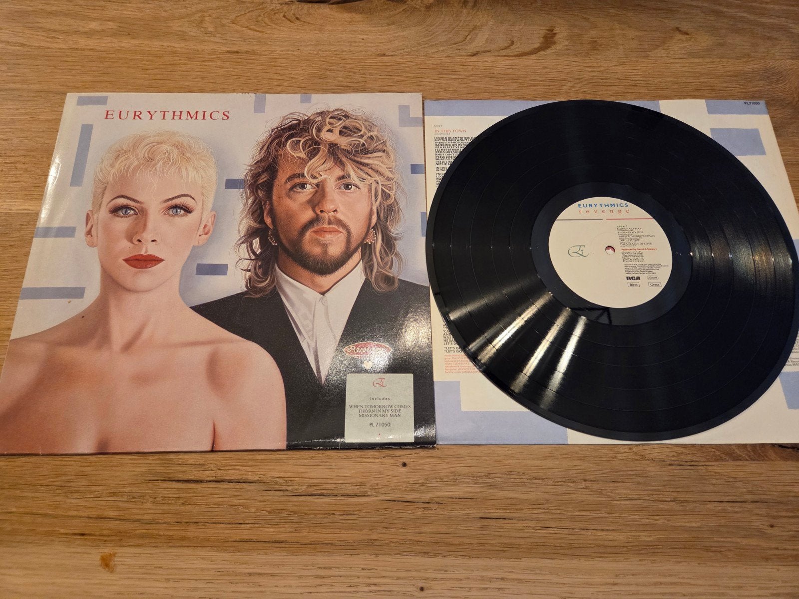 Eurythmics revenge lp, Cd's en Dvd's, Vinyl | Pop, Ophalen of Verzenden