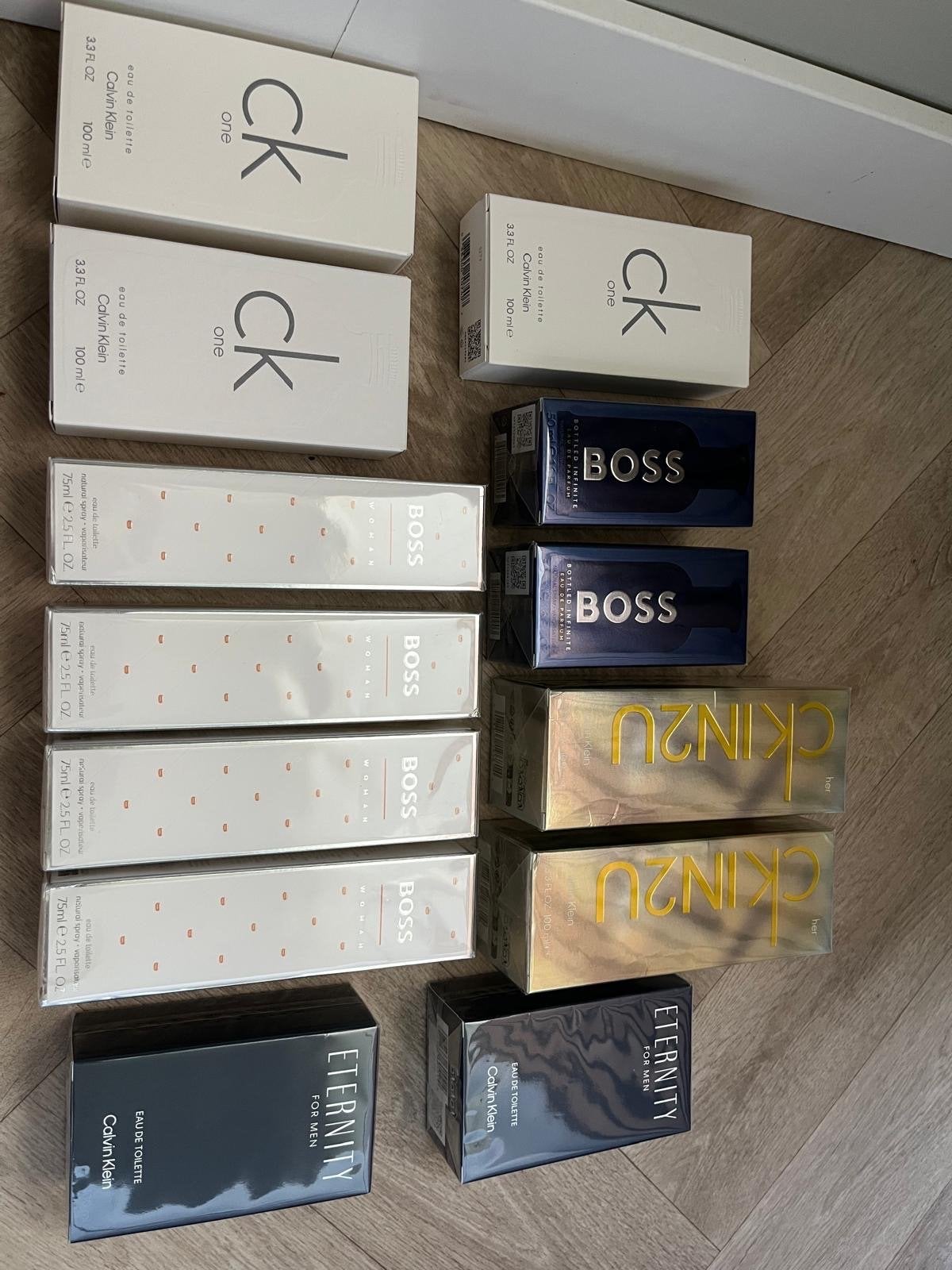 Lot merkparfums: Calvin Klein, Boss - Nieuw in verpakking, Ophalen of Verzenden, Nieuw