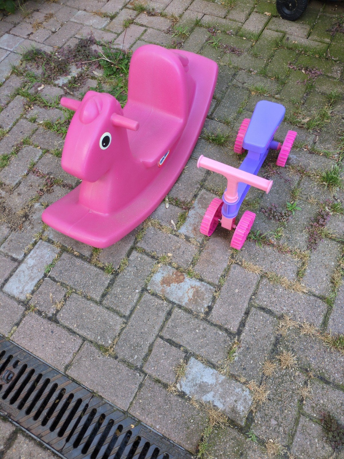 Buitenspeelgoed, Ophalen, Gebruikt