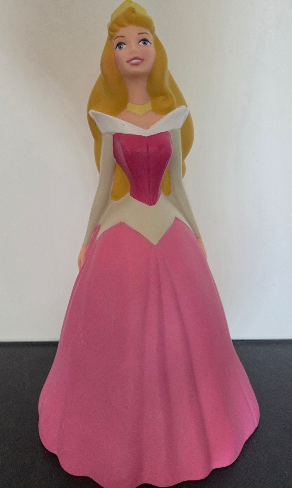 Vintage Disney Princess Sleeping Beauty Aurora Coin Piggy, Ophalen of Verzenden, Zo goed als nieuw, Steen, Aardewerk of Keramiek