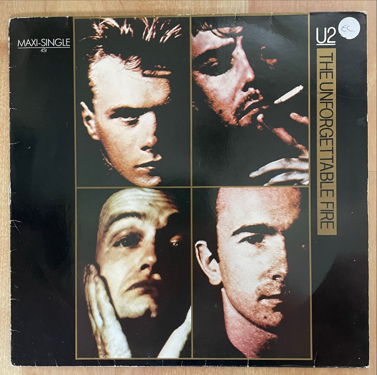 U2 - The Unforgettable Fire (Maxi-Single Vinyl), Ophalen of Verzenden, Gebruikt, 12 inch
