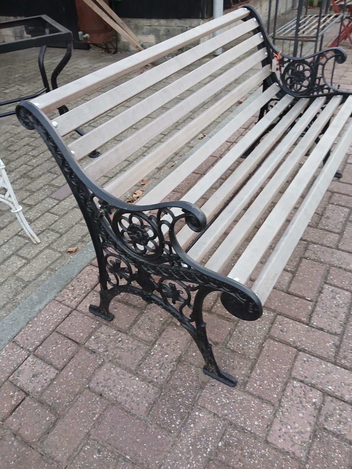 gietijzeren tuinbank, Tuin en Terras, Tuinbanken, Ophalen, Metaal