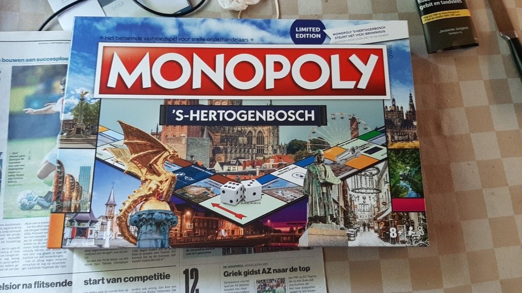 bordspel nieuw Monopoly Hertogenbosch Monopolie, Hobby en Vrije tijd, Gezelschapsspellen | Bordspellen, Vijf spelers of meer, Ophalen of Verzenden