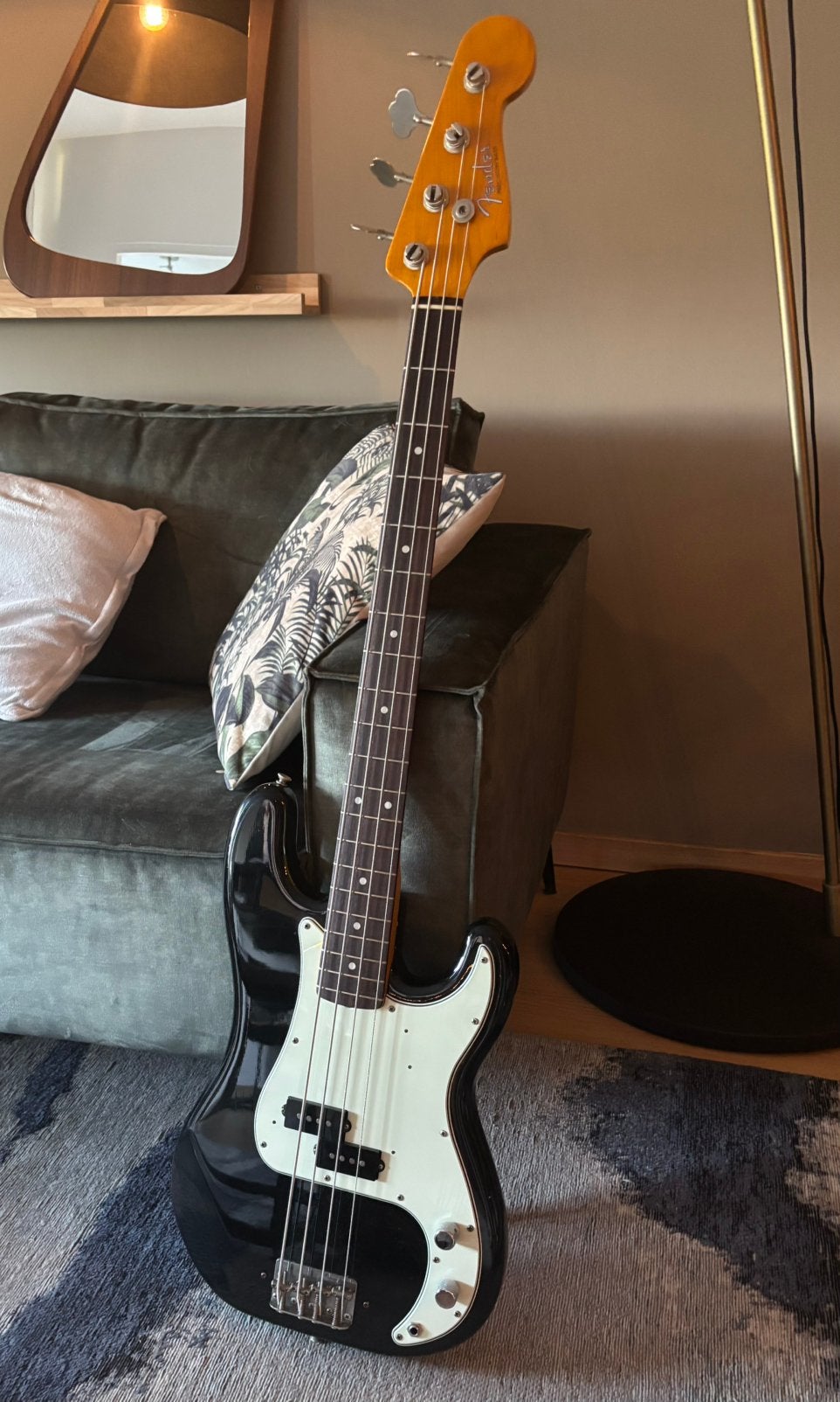 Zeer vroege JV0XXXX Fender Precision Bass ‘82, Ophalen of Verzenden, Gebruikt, Elektrisch
