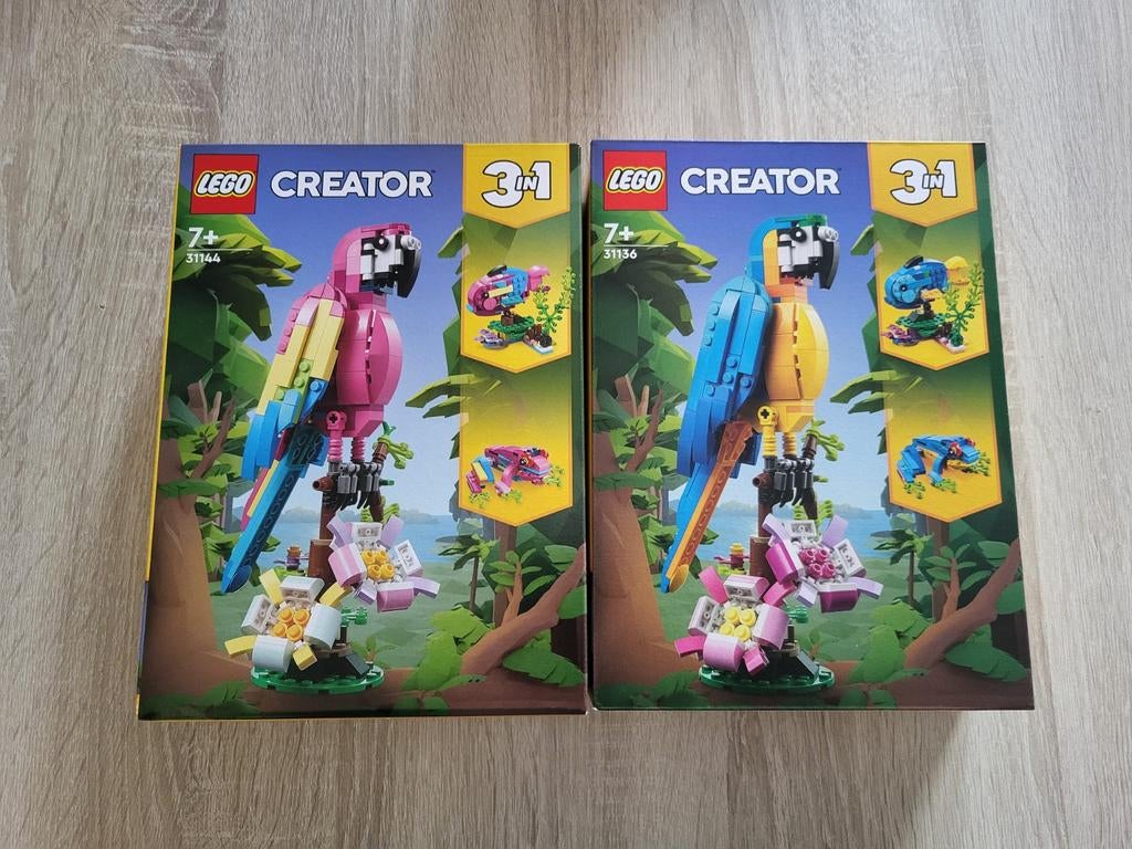 Lego Creator 31136 & 31144. Prijs is voor de 2 samen., Lego, Nieuw, Ophalen of Verzenden, Creator