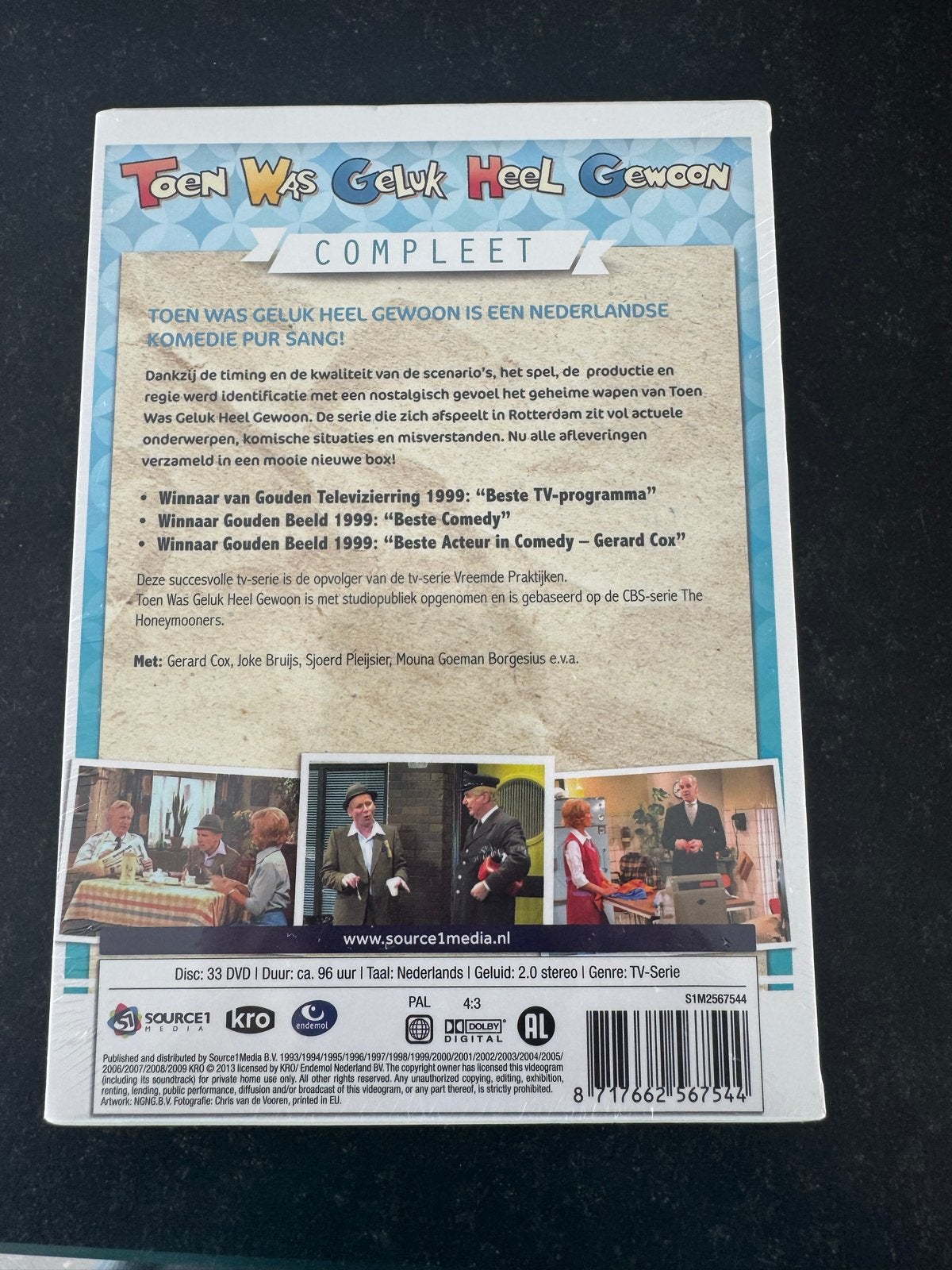Toen Was Geluk Heel Gewoon - Complete TV-Serie DVD Box, Bonusmateriaal, Alle leeftijden, Nederlands, Zo goed als nieuw