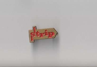 volmetaal brochespeld "Strip", Verzamelen, Speldjes, Pins en Buttons, Ophalen of Verzenden, Overige onderwerpen, Speldje of Pin