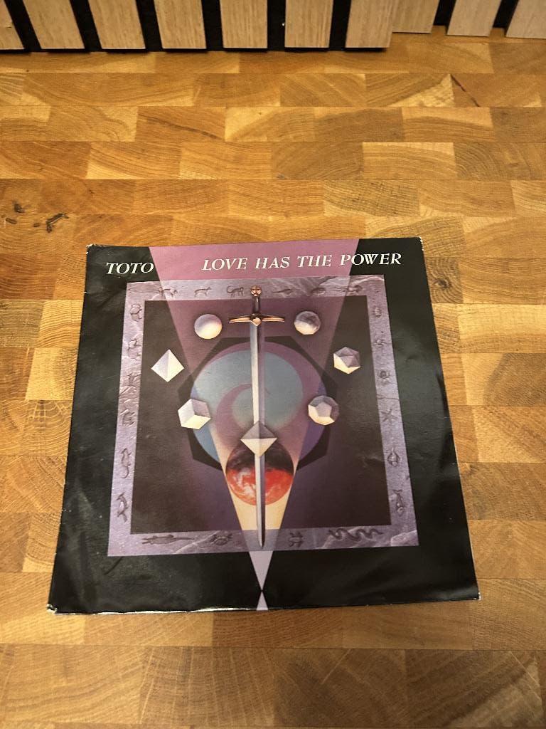 Toto Love has the power single, Ophalen of Verzenden, Gebruikt, Pop, Single