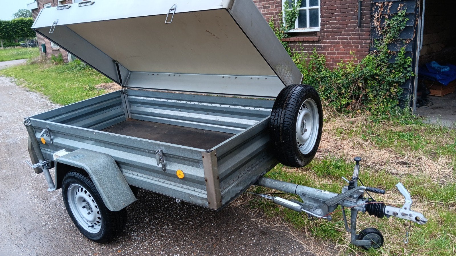 Grote geremde bagagewagen 215x110x56, Auto diversen, Ophalen