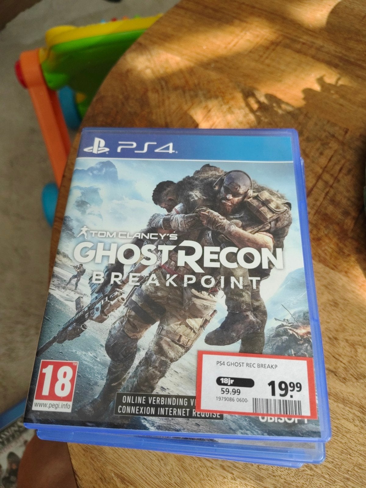 Tom Clancy's Ghost Recon Breakpoint PS4, Ophalen