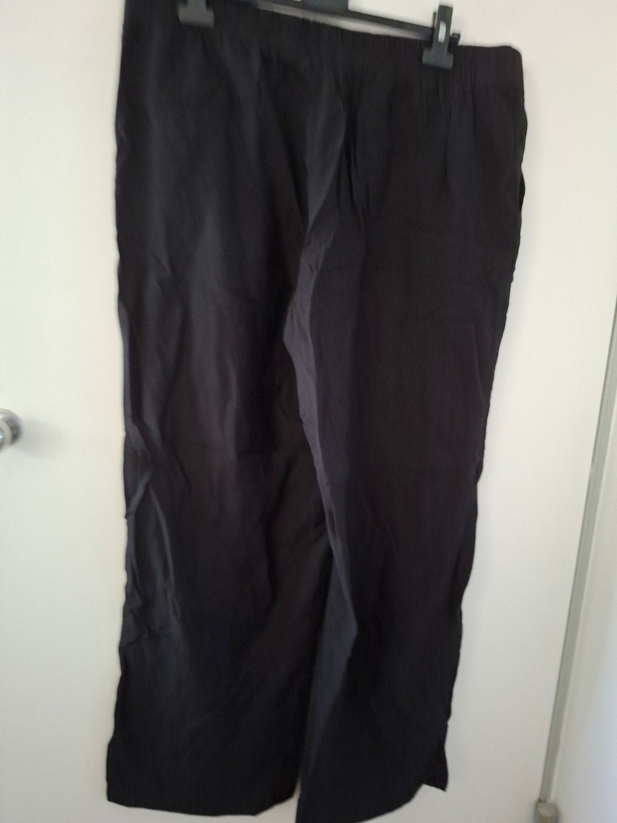 Mooie Norah broek met wijde pijpen in maat 48 nieuwstaat, Zwart, Ophalen of Verzenden, Zo goed als nieuw, Norah