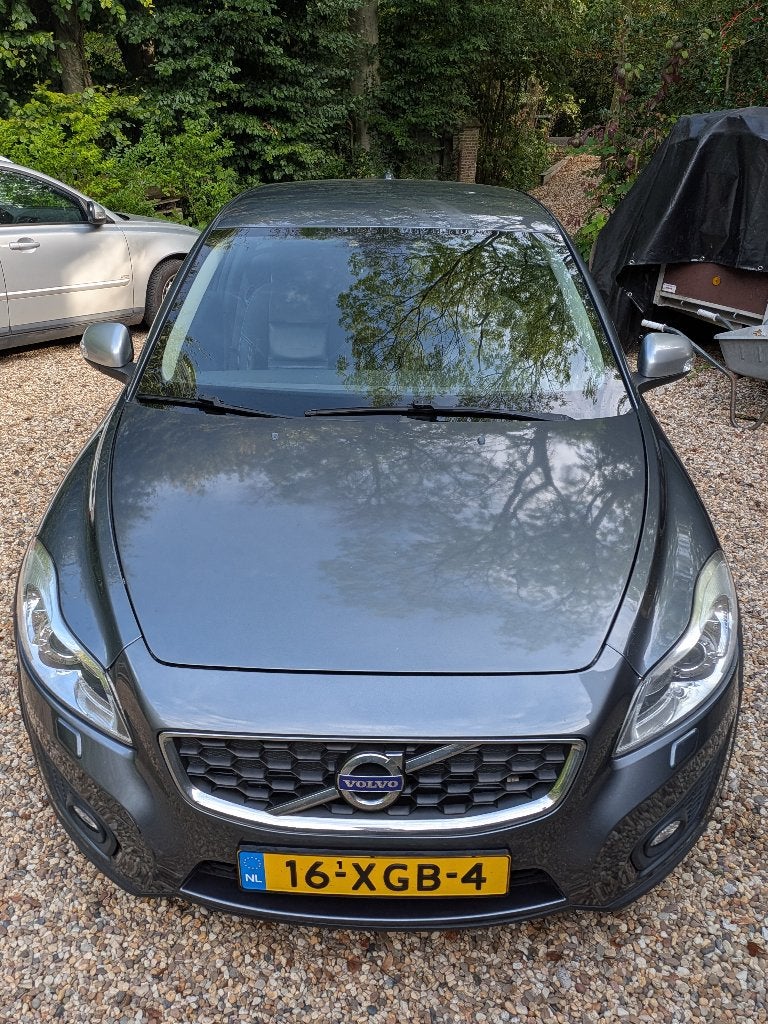 Volvo C30 D2 84KW 2012 Grijs R design, Auto's, Voorwielaandrijving, 1254 kg, 28 km/l, Zwart