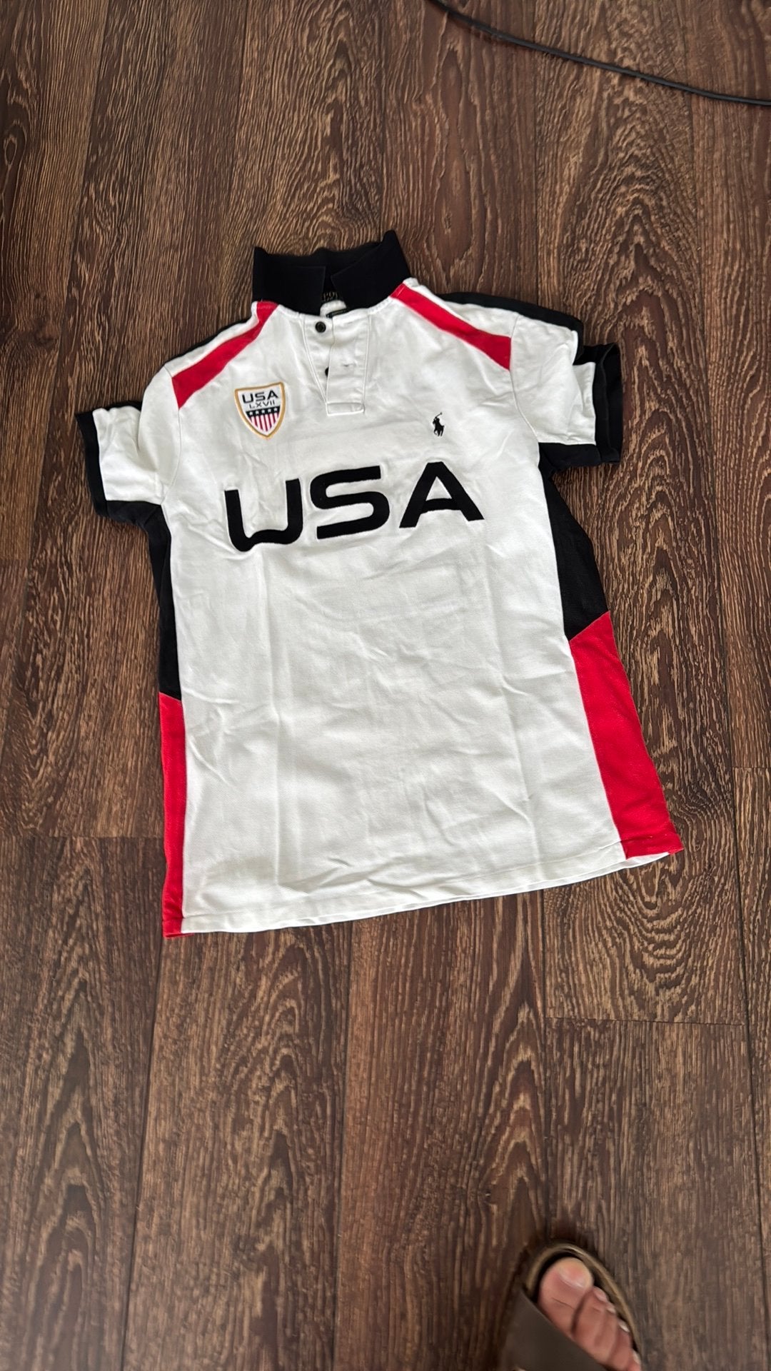 Ralph Lauren polo, Kleding | Heren, Polo's, Ophalen of Verzenden, Zo goed als nieuw, Maat 48/50 (M), Wit