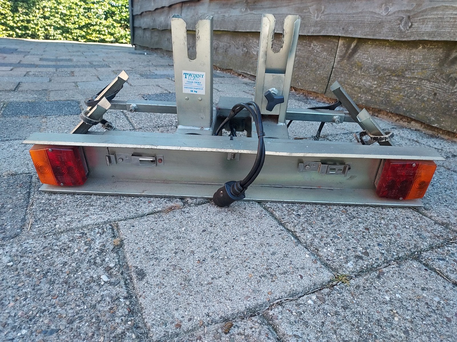 Twiiny Load fietsendrager, Ophalen, Gebruikt, Brede banden, 2 fietsen