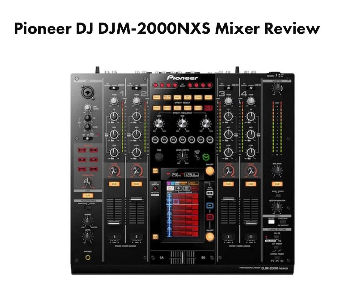 Pioneer DJM-2000 Nexus professionele DJ mixer, Muziek en Instrumenten, Mengpanelen, Ophalen of Verzenden, Gebruikt, 5 tot 10 kanalen