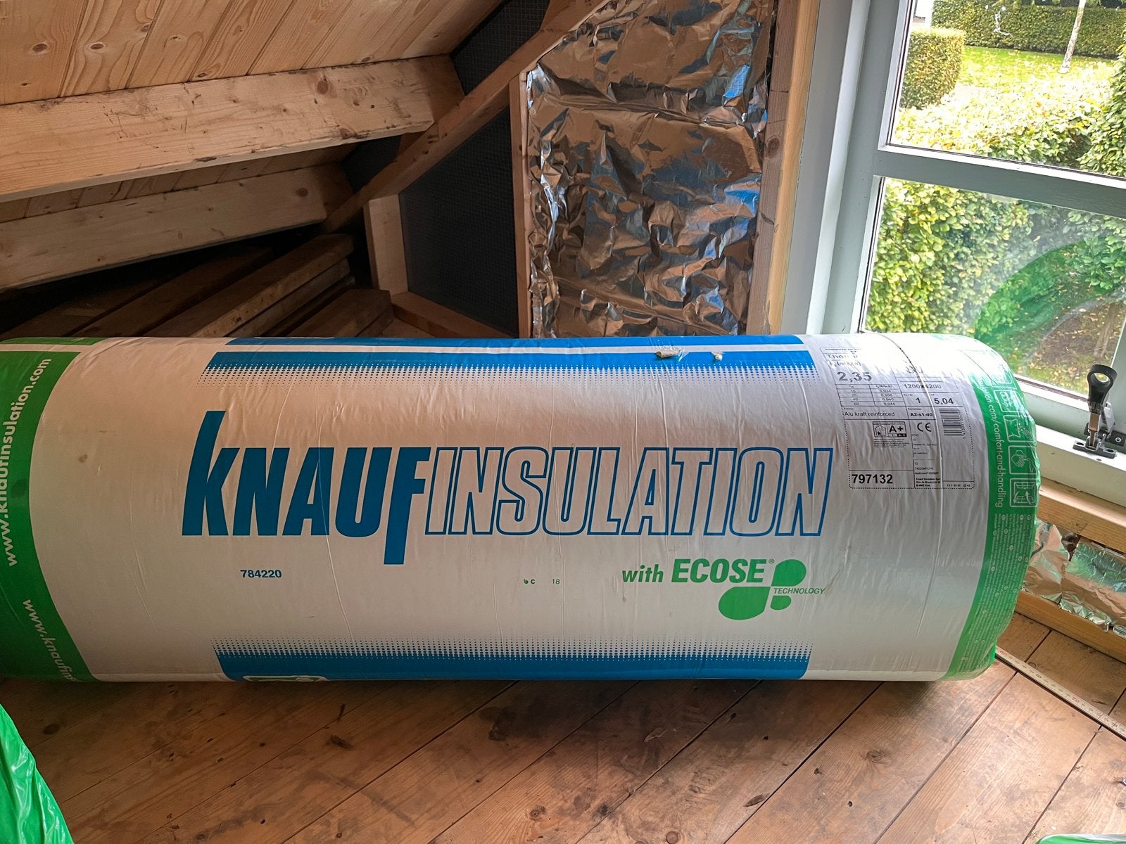 Knauf Thermo-teK RL ECO ALP Glaswol isolatie 80mm, Ophalen, Nieuw, Muurisolatie, 8 tot 12 cm