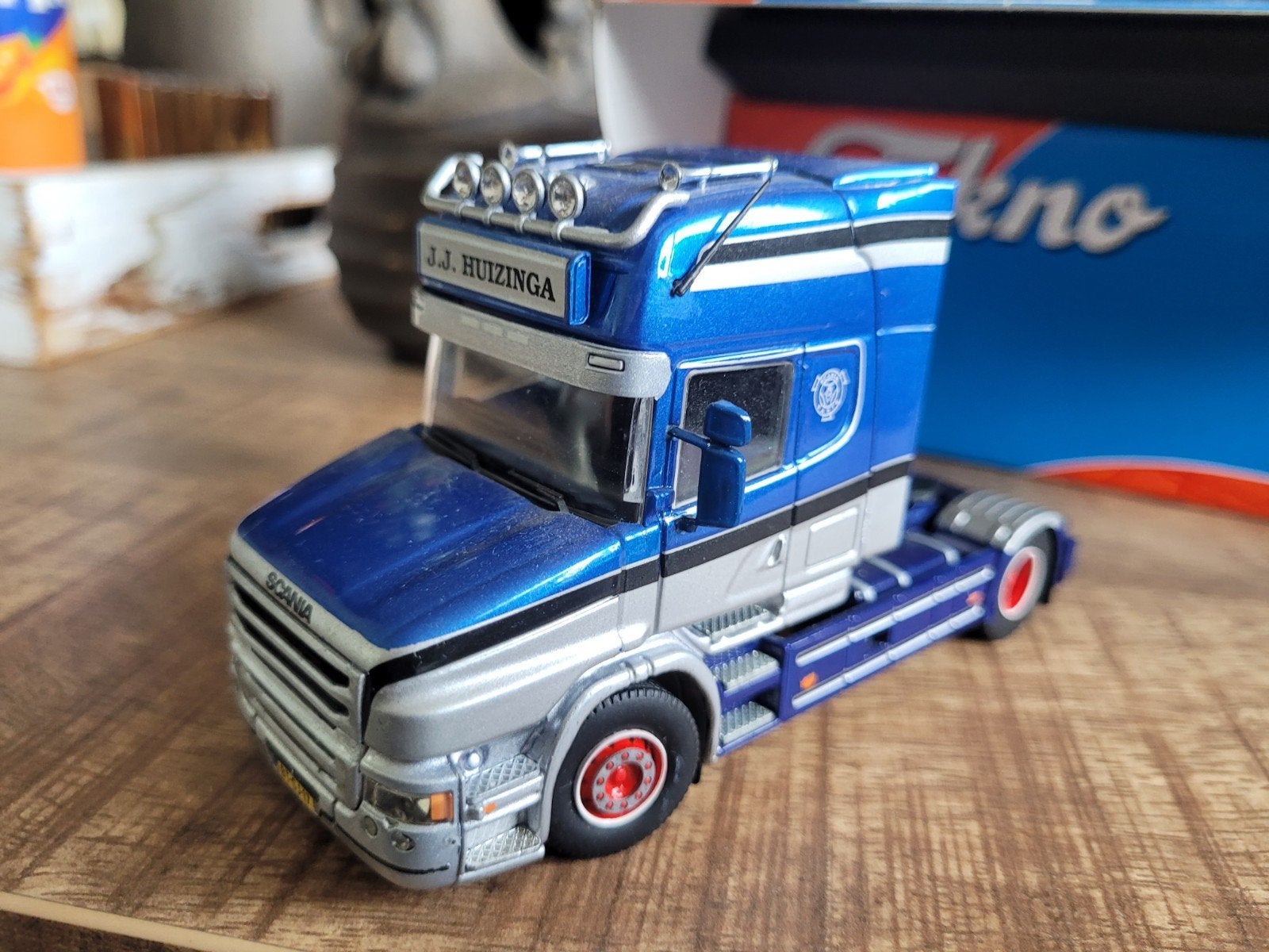 Scania t truck j.j huizinga, Tekno, Nieuw, Tekno, Bus of Vrachtwagen
