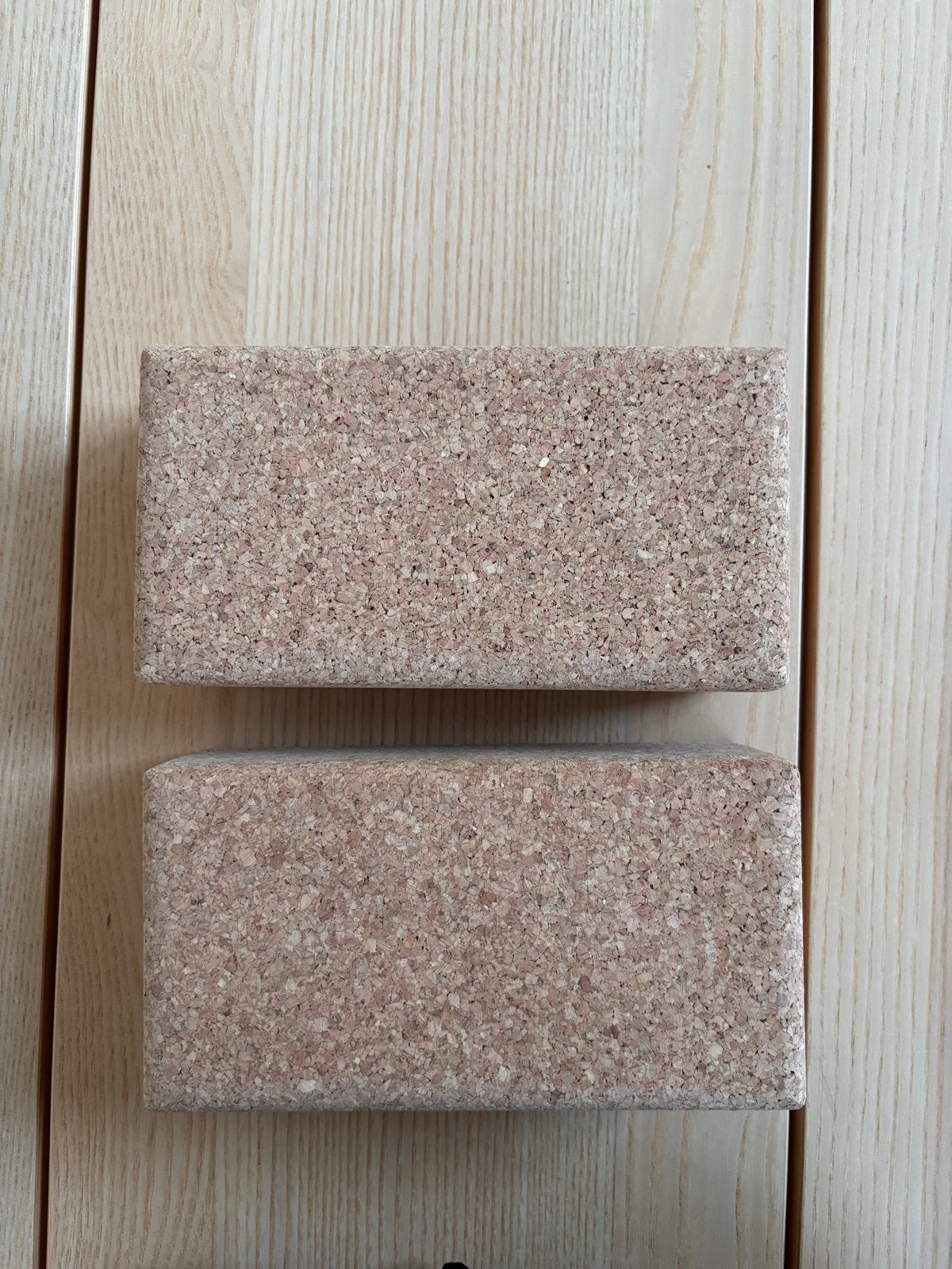Set van 2 kurk yogablokken, Ophalen, Gebruikt, Yoga-accessoire