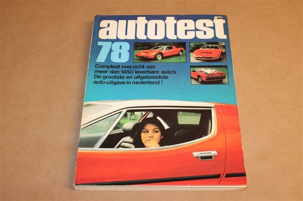 Autotest '78. Compleet overzicht meer dan 1450 auto's., Ophalen of Verzenden, Gelezen, Algemeen