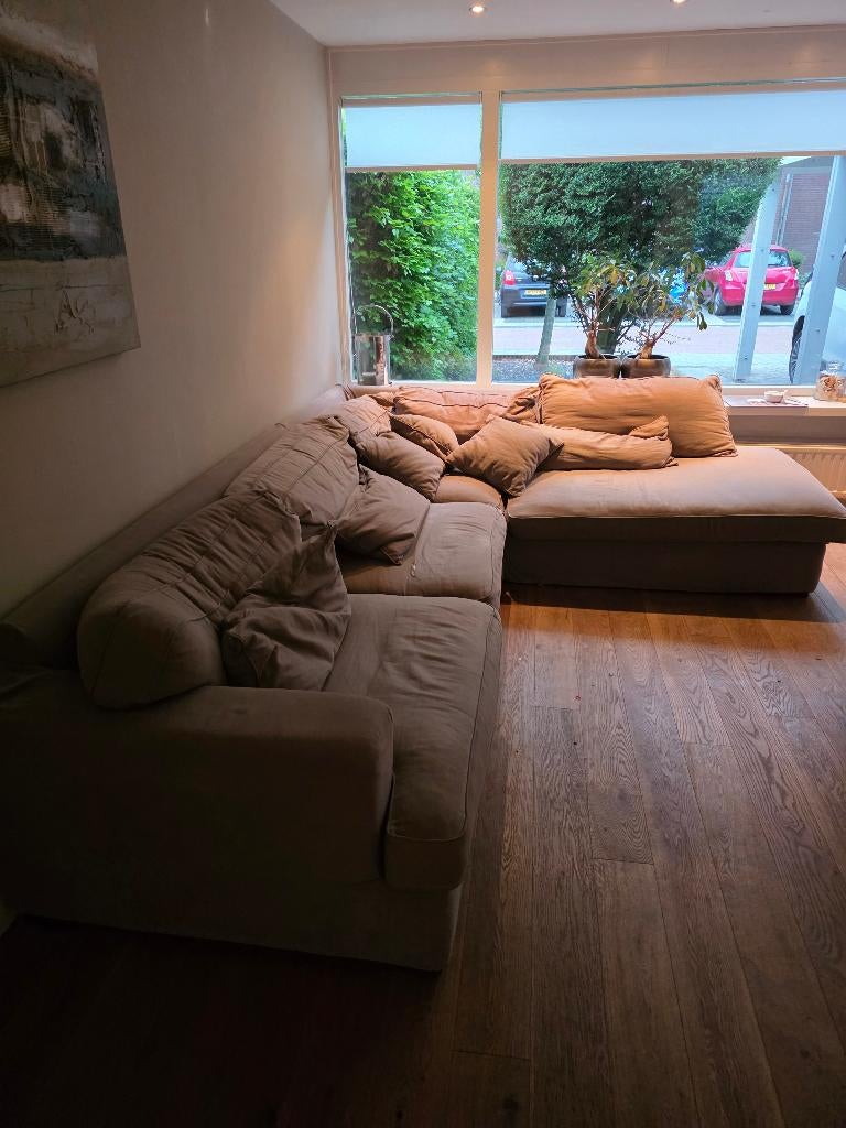 Bank (gratis ophalen), Ophalen, Gebruikt, 100 tot 125 cm, Hoekbank