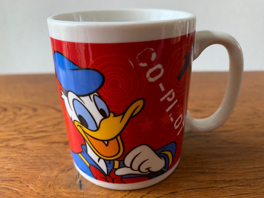 Kop "Donald de Piloot" Nieuw, Ophalen of Verzenden, Overige figuren, Nieuw, Beeldje of Figuurtje