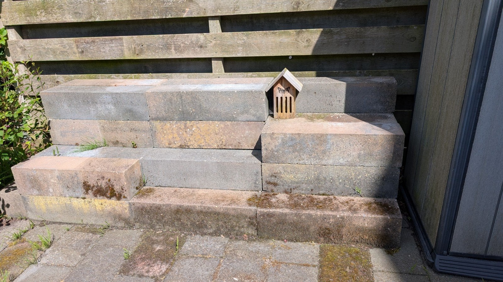 Gratis af te halen: betonblokken voor tuin of terras, Ophalen, Gebruikt, 100 cm of meer, Beton