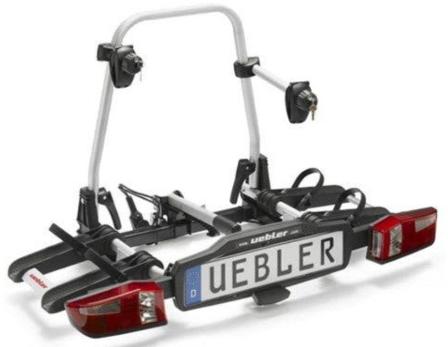 Uebler X21-S fietsendrager - als nieuw, 2x gebruikt, Auto diversen, Ophalen of Verzenden, Zo goed als nieuw, Brede banden, 2 fietsen