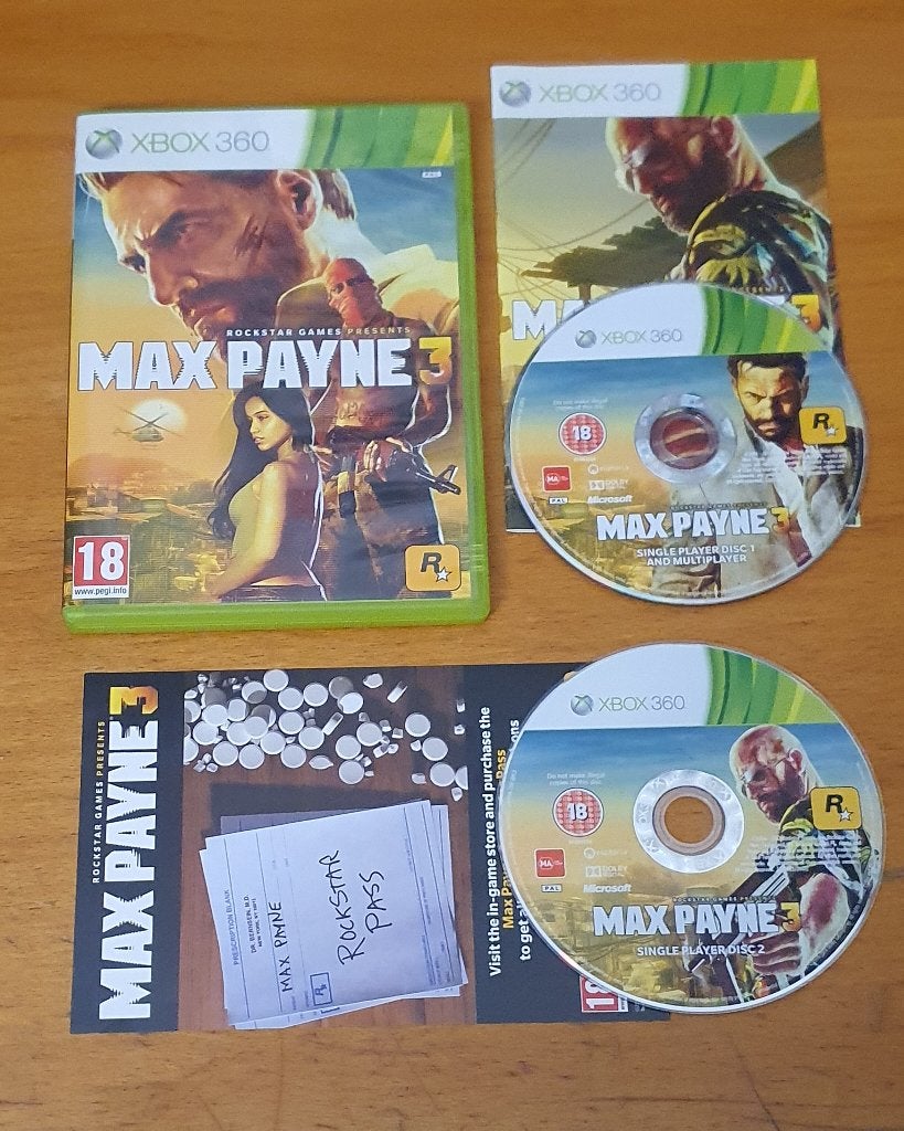 XBOX 360 | Max Payne 3, Spelcomputers en Games, Gebruikt, Vanaf 18 jaar, Shooter, 1 speler