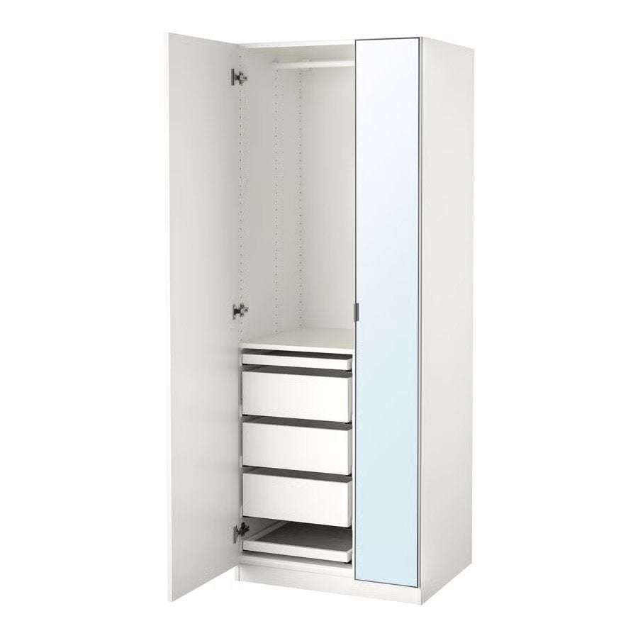 Gezocht: IKEA Vikedal spiegeldeur 25x229 cm, Huis en Inrichting, Ophalen, Minder dan 50 cm, 200 cm of meer, Met deur(en)