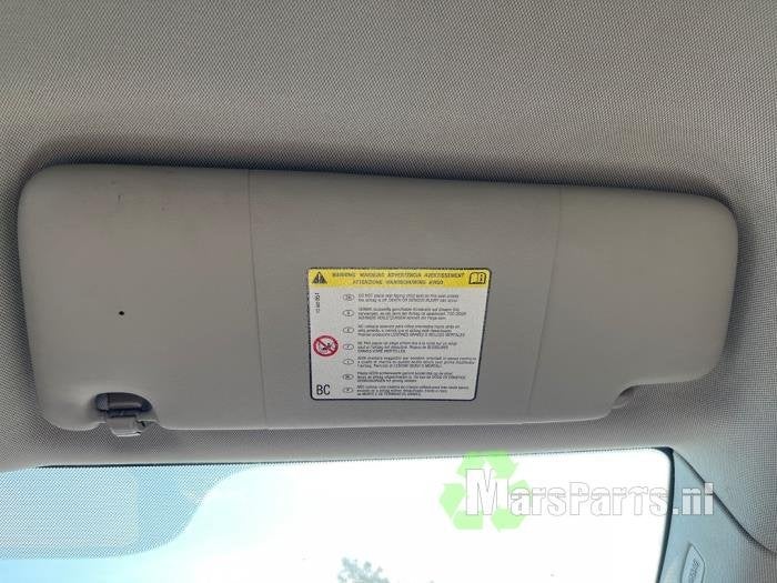 Zonneklep van een Opel Meriva, Gebruikt, -, -, Opel